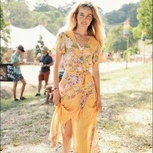 Spell Designs blue skies maxi dress, XS